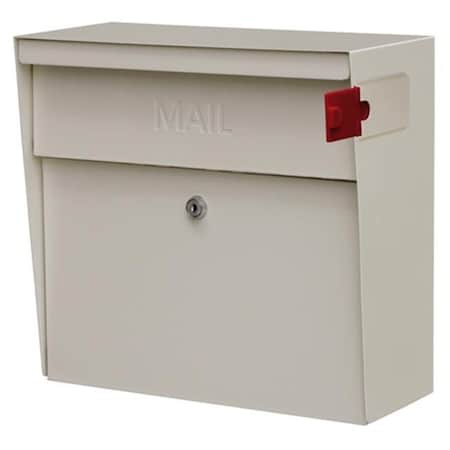 Mail Boss Mail Boss 7163 Metro Wall Mount Locking Mail Boss White 7163
